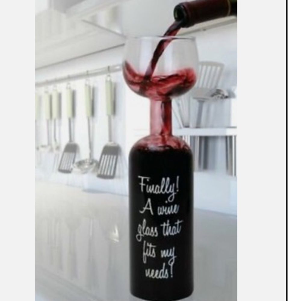 BIG MOUTH WINE BOTTLE